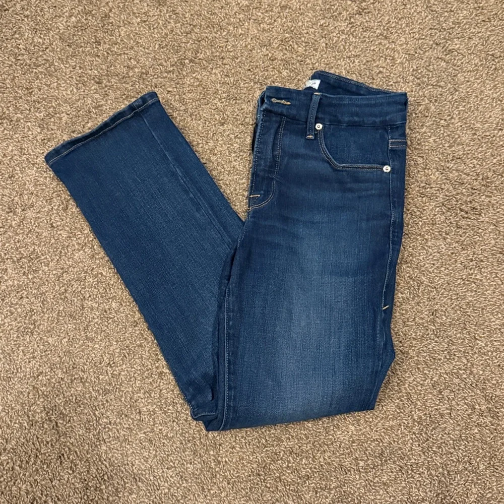 Good American Indigo Denim Jeans - Picture 1 of 5
